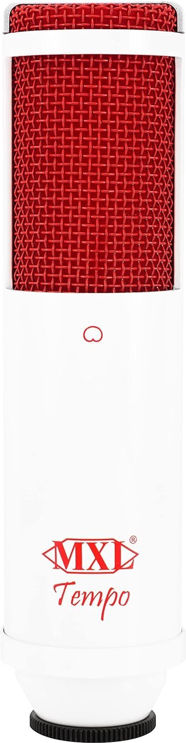MXL Mics Tempo-WR Condenser Microphone (White and Red) MXL Mics Tempo-WR Condenser Microphone (White and Red)