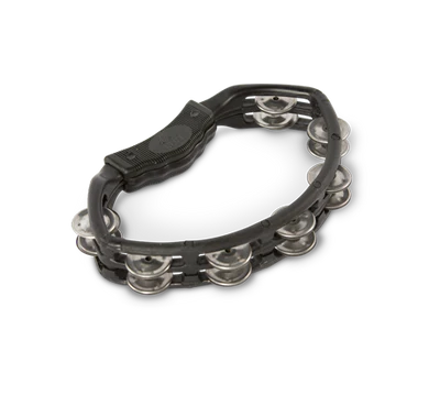 Natal NS102T Spirit Handheld Tambourine, Black Natal NS102T Spirit Handheld Tambourine, Black