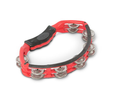 Natal NS102TR Spirit Handheld Tambourine, Red Natal NS102TR Spirit Handheld Tambourine, Red