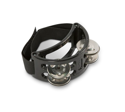 Natal NTFTB Foot Tambourine, Black Natal NTFTB Foot Tambourine, Black