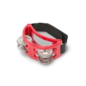 Natal NTFTR Foot Tambourine, Red Natal NTFTR Foot Tambourine, Red