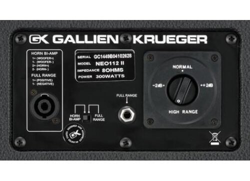 Gallien-Krueger Neo 112-II 1x12" 400-watt Neo Cabinet