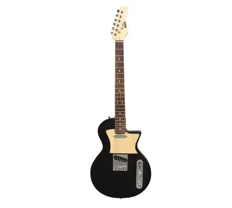 NEWEN FRIZZ NEW-FRZ-BLK Style Electric Guitar Made in Argentina, Black