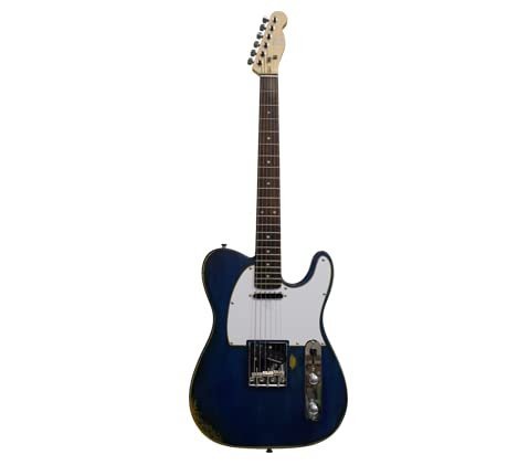 NEWEN Relic Telecaster Style Electric Guitar Made in Argentina, White Oak Wood, (Blue) NEWEN Relic Telecaster Style Electric Guitar Made in Argentina, White Oak Wood, (Blue)