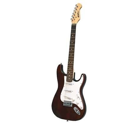 Newen Stratocaster Style Electric Guitar Made In Argentina, Dark Wood Newen Stratocaster Style Electric Guitar Made In Argentina, Dark Wood