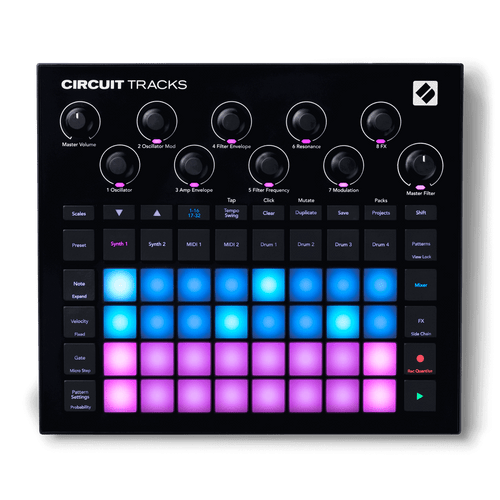 Novation Circuit Tracks Midi Synthesiser Novation Circuit Tracks Midi Synthesiser