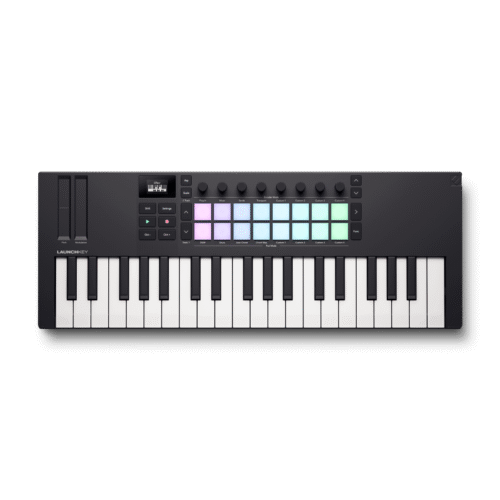 Novation Launchkey Mini 37 MK4 Keyboard Controller - Black Novation Launchkey Mini 37 MK4 Keyboard Controller - Black