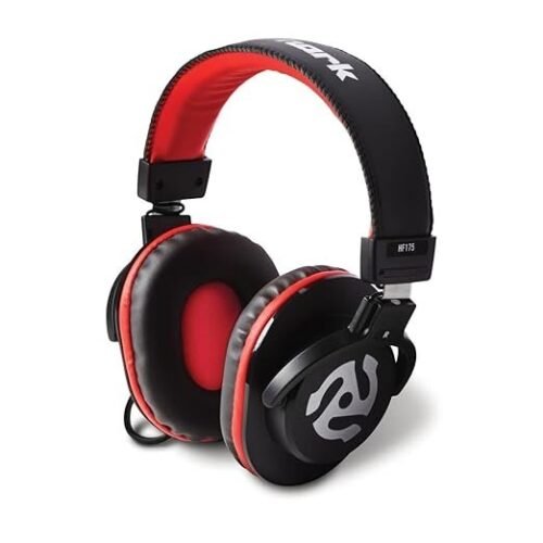 Numark HF175 - DJ Headphones with Closed Back Over Ear Design, 40mm Drivers, Comfortable Ear Pads for Mixing and DJ Monitoring, 3m Cable Included , Black Numark HF175 – DJ Headphones with Closed Back Over Ear Design, 40mm Drivers, Comfortable Ear Pads for Mixing and DJ Moni