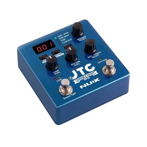 Nux NDL-5 JTC Drum and Loop Pro Dual Switch Looper Pedal Nux NDL-5 JTC Drum and Loop Pro Dual Switch Looper Pedal