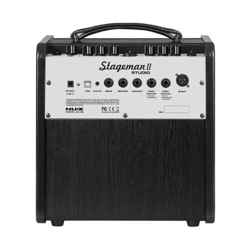 NUX Stageman II Studio AC-60 Acoustic Guitar Amplifier NUX Stageman II Studio AC-60 Acoustic Guitar Amplifier