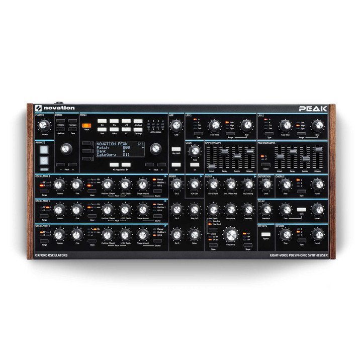 Novation Peak Eight Voice Desktop Polyphonic Synthesiser