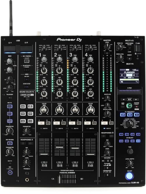 Pioneer DJM-A9 4-channel Professional DJ Mixer - Black Pioneer DJM-A9 4-channel Professional DJ Mixer - Black