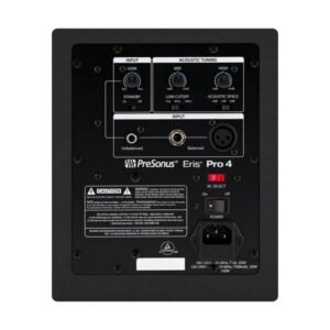 PreSonus Eris Pro 4 Studio Monitor Bi-Amped, Active, 4.5-inch Coaxial Studio Monitor for Audio Recording & Mixing, Ceiling- & Wall-Mountable PreSonus Eris Pro 4 Studio Monitor Bi-Amped, Active, 4.5-inch Coaxial Studio Monitor for Audio Recording & Mixing, Ceili