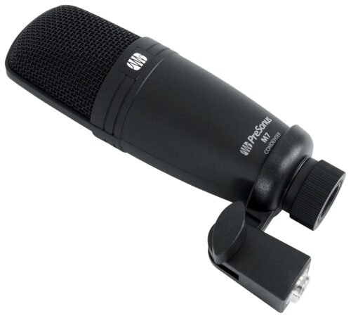 Presonus M7 Large-Diaphragm Cardioid Condenser Microphone-Ideal For Podcasters, Musicians, And Voiceover Artists-Crystal Clear And Professional Sound Quality For Vocal And Instrument Recordings-Xlr Presonus M7 Large-Diaphragm Cardioid Condenser Microphone-Ideal For Podcasters, Musicians, And Voiceover Artists-Crystal Clear And Professional Sound Quality For Vocal And Instrument Recordings-Xlr