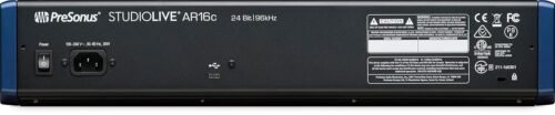 PreSonus StudioLive AR16c 18-Channel USB-C Hybrid Digital/Analog Performance Mixer PreSonus StudioLive AR16c 18-Channel USB-C Hybrid Digital/Analog Performance Mixer