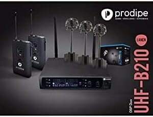 Prodipe Wireless Microphone System (UHF B210 DSP Duo Pack AL21)