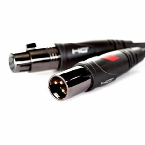 Proel DHG240LU3 Bal.Cable 3P XLR F-3P XLR M BK 3M,Black Proel DHG240LU3 Bal.Cable 3P XLR F-3P XLR M BK 3M,Black