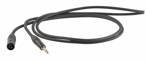 ProEl DHS230LU5 DH.BAL.CABLE.3P.XLR.M.6.3.ST.BK (5 Metres)