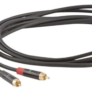 PROEL DHS505LU3 DH.Audio Cable 2 RCA-2RCA BK 3M,Black PROEL DHS505LU3 DH.Audio Cable 2 RCA-2RCA BK 3M,Black