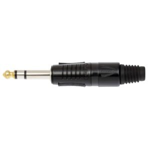 Proel S3CPRON 6.3mm Stereo Jack Plug Black Body