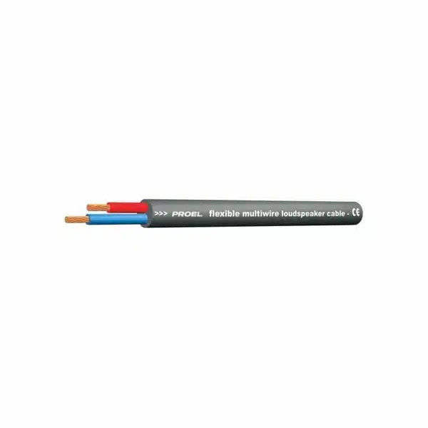 Proel HPC620BK PROF.SPEAKER.CABLE.2x2.5.D.8.20.Black