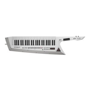 Roland AX-Edge 49-Key Keytar, With Velocity And Channel After Touch, White (AX-EDGE-W) Roland AX-Edge 49-Key Keytar, With Velocity And Channel After Touch, White (AX-EDGE-W)