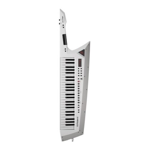 Roland AX-Edge 49-Key Keytar, With Velocity And Channel After Touch, White (AX-EDGE-W) Roland AX-Edge 49-Key Keytar, With Velocity And Channel After Touch, White (AX-EDGE-W)