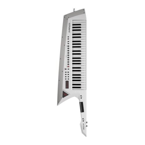 Roland AX-Edge 49-Key Keytar, With Velocity And Channel After Touch, White (AX-EDGE-W) Roland AX-Edge 49-Key Keytar, With Velocity And Channel After Touch, White (AX-EDGE-W)