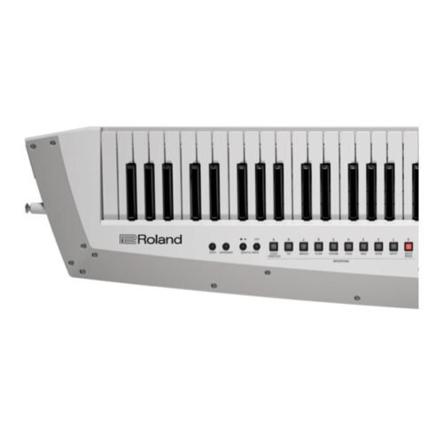 Roland AX-Edge 49-Key Keytar, With Velocity And Channel After Touch, White (AX-EDGE-W) Roland AX-Edge 49-Key Keytar, With Velocity And Channel After Touch, White (AX-EDGE-W)