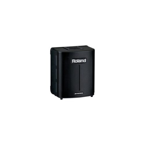 Roland BA-330 Battery Powered Portable AUX Stereo PA System, Black Roland BA-330 Battery Powered Portable AUX Stereo PA System, Black