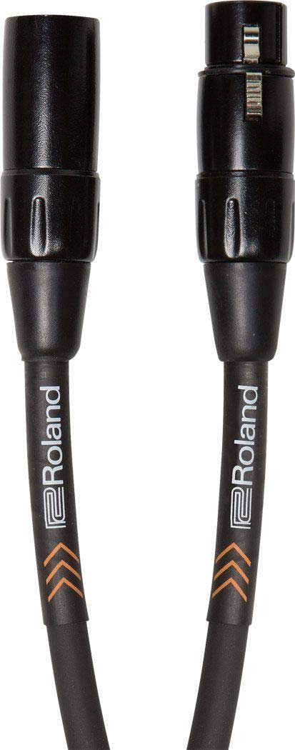 Roland Black Series XLR Microphone Cable 20 ft. Black Roland Black Series XLR Microphone Cable 20 ft. Black