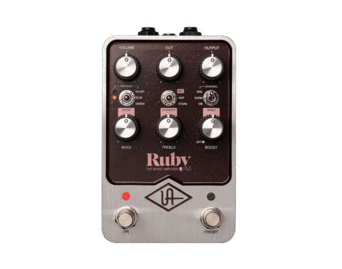 Universal Audio GPM-RUBY Ruby '63 Top Boost Amplifier Pedal