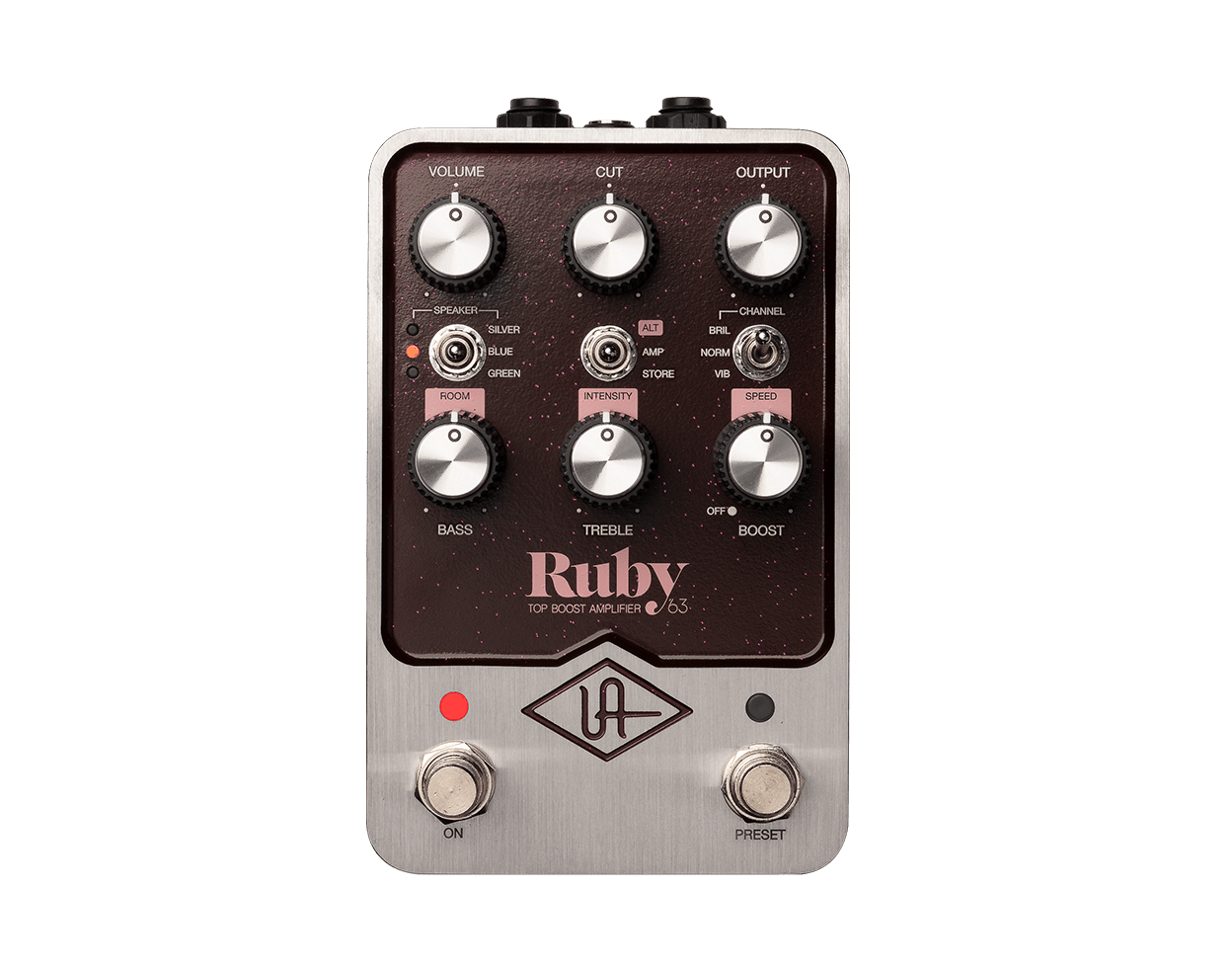Universal Audio GPM-RUBY Ruby '63 Top Boost Amplifier Pedal