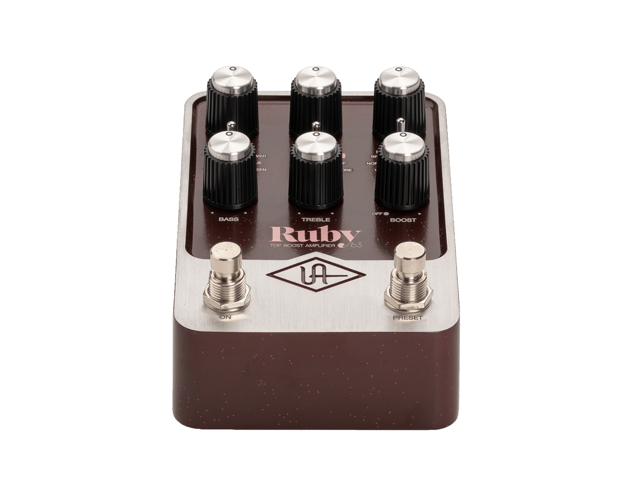 Universal Audio GPM-RUBY Ruby '63 Top Boost Amplifier Pedal