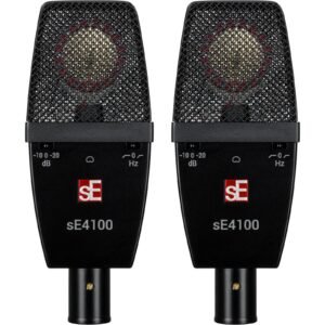 sE Electronics sE4100 (Pair) Large Diaphragm Condenser Microphone sE Electronics sE4100 (Pair) Large Diaphragm Condenser Microphone