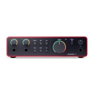 Focusrite Scarlett 2i2 4th Generation 2 in 2 out USB Audio Interface Focusrite Scarlett 2i2 4th Generation 2 in 2 out USB Audio Interface