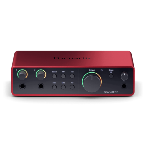 Focusrite Scarlett 2i2 4th Generation 2 in 2 out USB Audio Interface Focusrite Scarlett 2i2 4th Generation 2 in 2 out USB Audio Interface