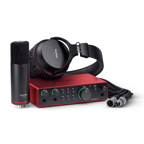 Focusrite Scarlett 2i2 Studio Pack 4th Generation USB Audio Interface Recording Bundle Focusrite Scarlett 2i2 Studio Pack 4th Generation USB Audio Interface Recording Bundle