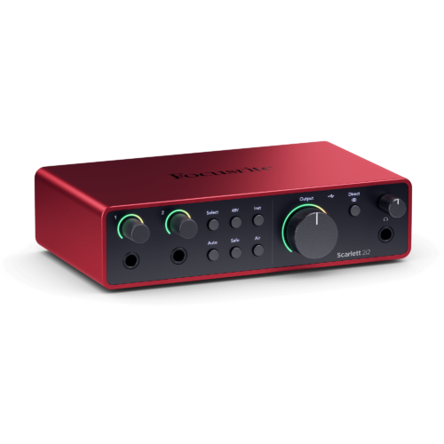 Focusrite Scarlett 2i2 Studio Pack 4th Generation USB Audio Interface Recording Bundle Focusrite Scarlett 2i2 Studio Pack 4th Generation USB Audio Interface Recording Bundle