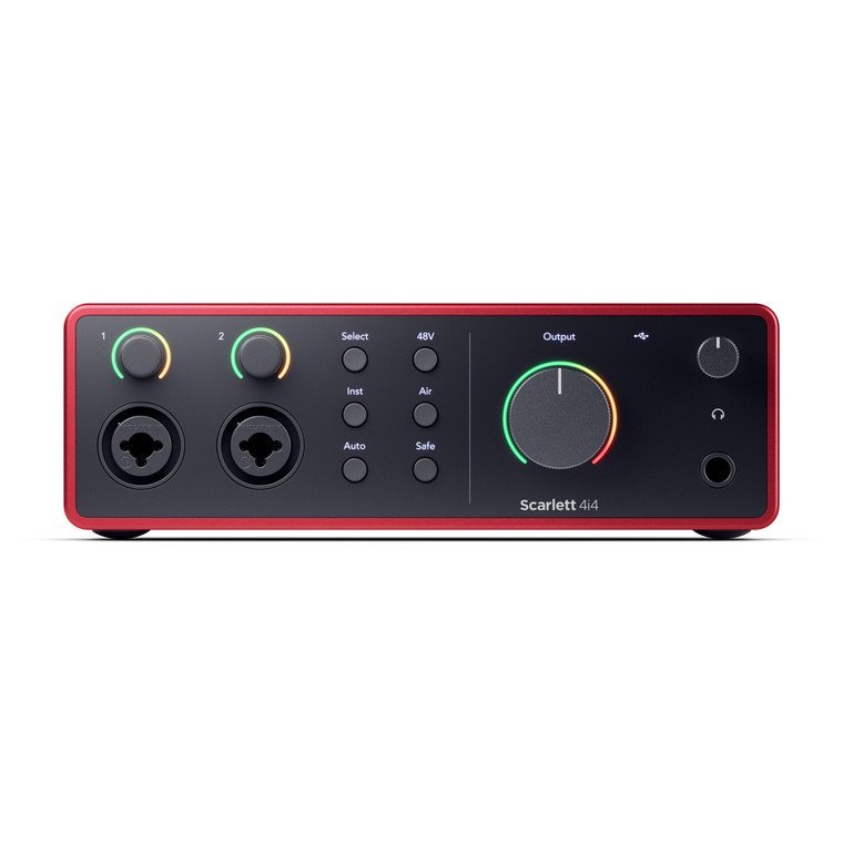 scarlett-4i4-front-2400-2400__77852.jpg Focusrite Scarlett 4i4 4th Generation 4-in 4 out Audio Interface