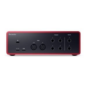 Focusrite Scarlett 4i4 4th Generation 4-in 4 out Audio Interface