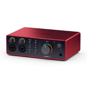 Focusrite Scarlett 4i4 4th Generation 4-in 4 out Audio Interface