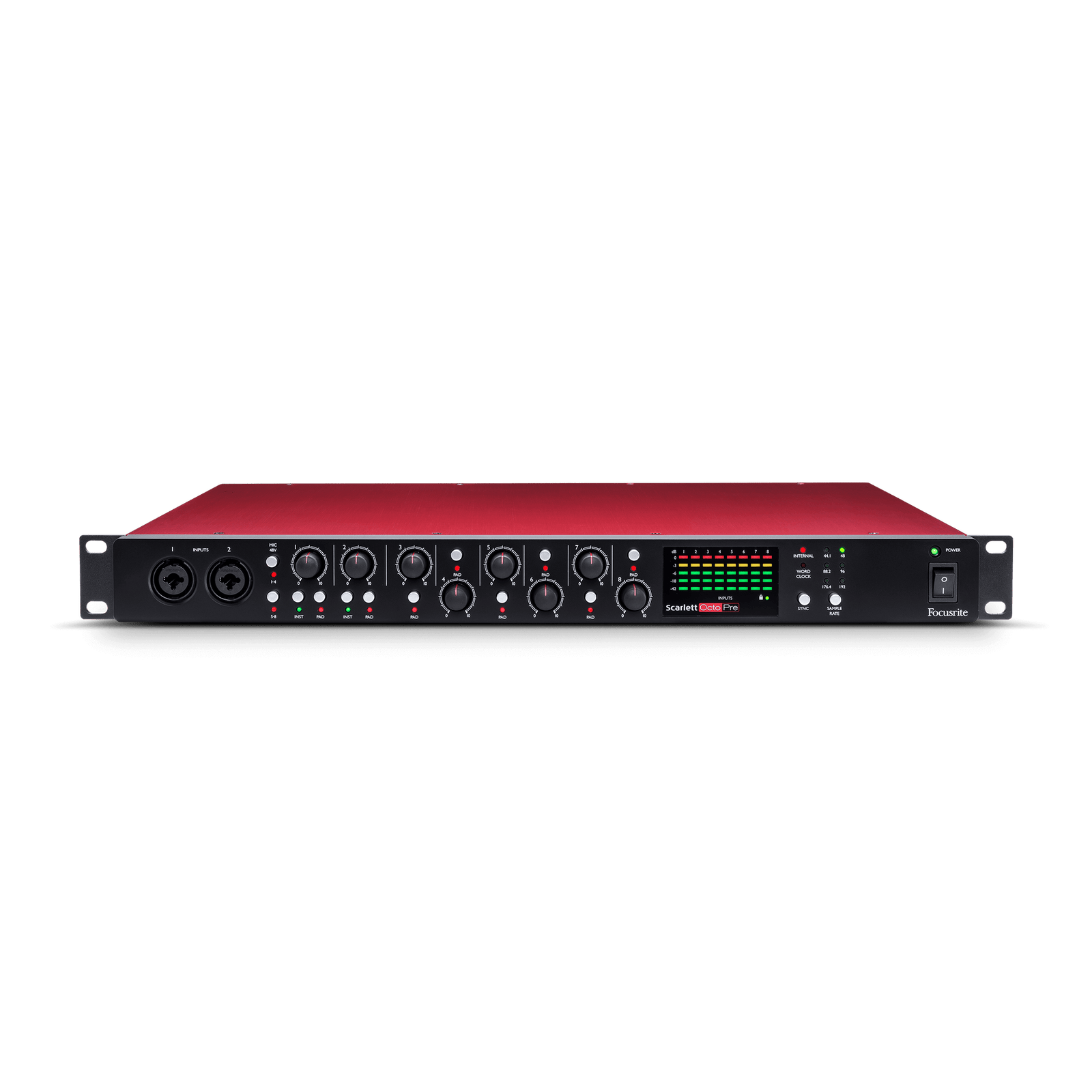 Focusrite Scarlett Octopre Eight Channel Mic Preamp