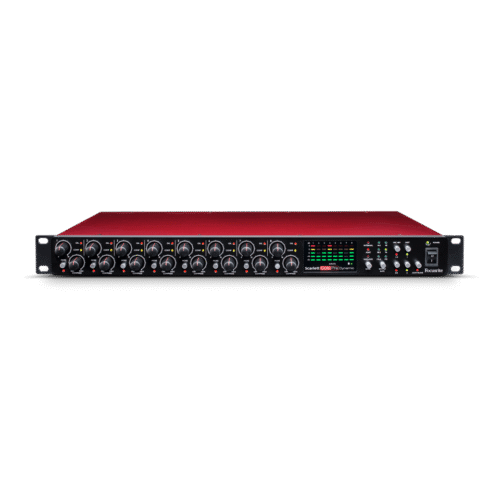 Focusrite Scarlett Octapre Dynamic Eight Channel Microphone Preamp with ADAT Outputs Focusrite Scarlett Octapre Dynamic Eight Channel Microphone Preamp with ADAT Outputs