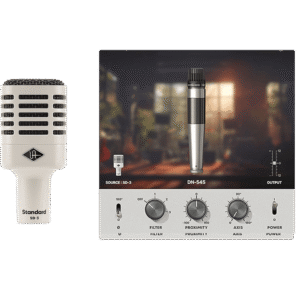 Universal Audio MIC-UASD-3 Dynamic Microphone with Hemisphere Modeling NEW!