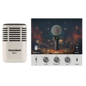 Universal Audio MIC-UASD-5 Dynamic Microphone with Hemisphere Modeling NEW!