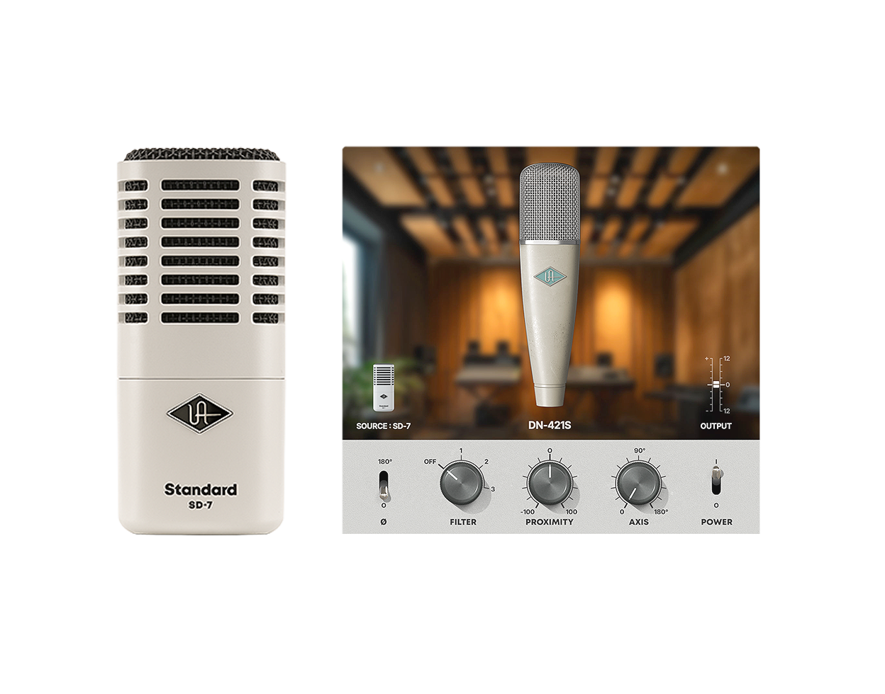 Universal Audio SD-7 Dynamic Microphone with Hemisphere Modeling NEW!