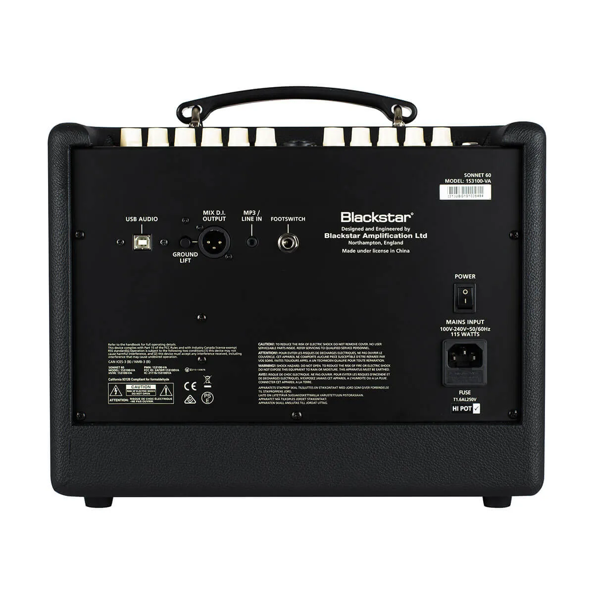 Blackstar Sonnet 60 Black
