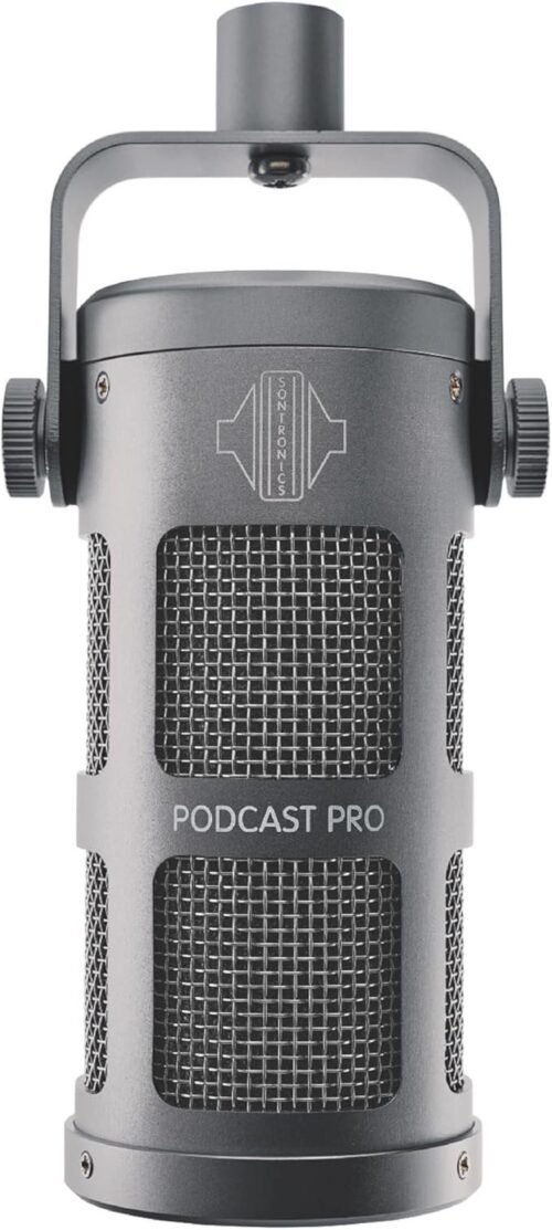 Sontronics Podcast Pro Dynamic Podcast, Streaming, Broadcast & Gaming Microphone – Grey Sontronics Podcast Pro Dynamic Podcast, Streaming, Broadcast & Gaming Microphone – Grey