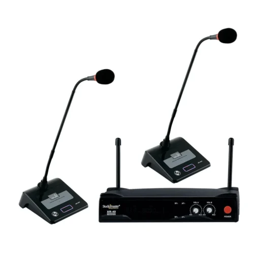 Studiomaster XR 40 CC Dual UHF Wireless Conference Microphone